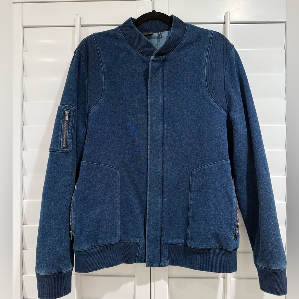 AG Jeans Astroi Bomber - Indigo knit collection